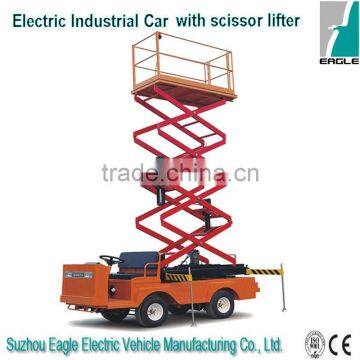 Electric scissor lifter with 6m lifting height ,EG6060J, CE approved