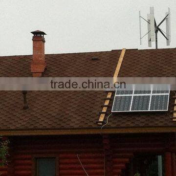 wind-solar hybrid system for house use