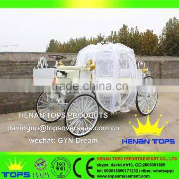 Luxury Baby Princess Horse Pumpkin Wedding Cinderella Carriage photo-3