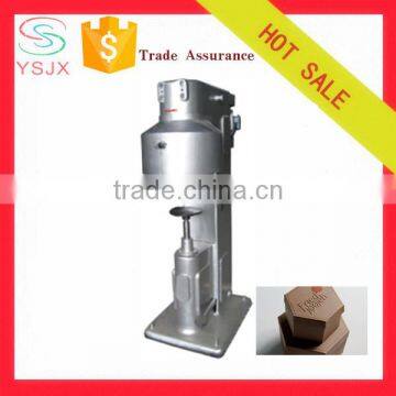 Oval square metal cookie / chocolate box can sealing machine