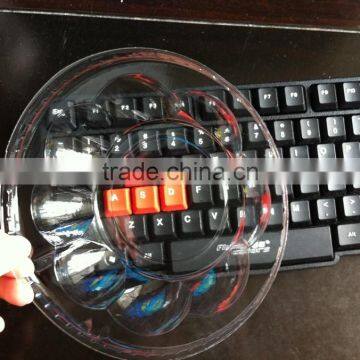 Clear and Safe Disposable Plastic Bowl Cover / Sundae Cup Cover photo-3