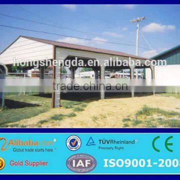 China Prefab Metal Frame Modern Carport for Sale photo-3