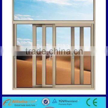 aluminum window specifications/aluminum frame glass double entry door