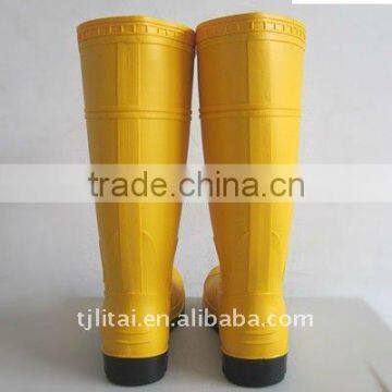 2015 HOT Rain Safety Work Shoes Boots,PVC Mining Safety Boots With Steel Toe photo-4