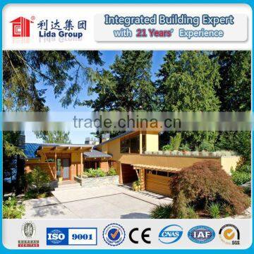 Made in China prefabricated light gauge steel luxury villa house