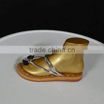 Hot Sale Golden Mannequin Legs,fiberglass Feet Mannequin for Sale,mannequin Feet photo-3