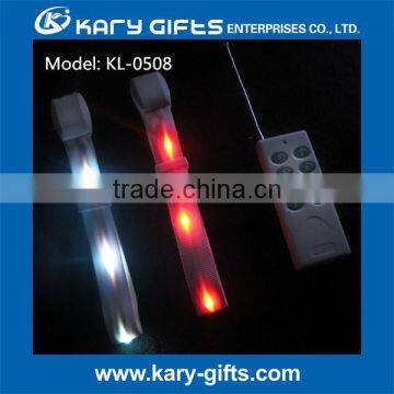 Party and Event Items Silicone Remote Controlled Led Bracelet Custom Led Wristband photo-2