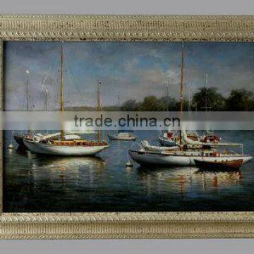 Home classical decorativ solid wood Frame Oil Painting