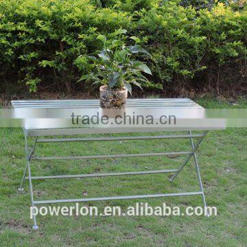 Patio Metal Folding Coffee Table PL08-36216 photo-4