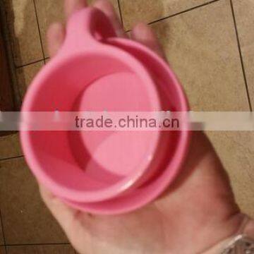 Silicone Travel Collapsible Camping Mug With Lid photo-2