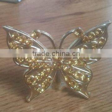 Rhinestones Butterfly Napkin Ring photo-4