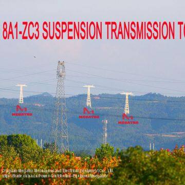 MEGATRO 800kV 8A1-ZC3 SUSPENSION TRANSMISSION TOWER photo-2