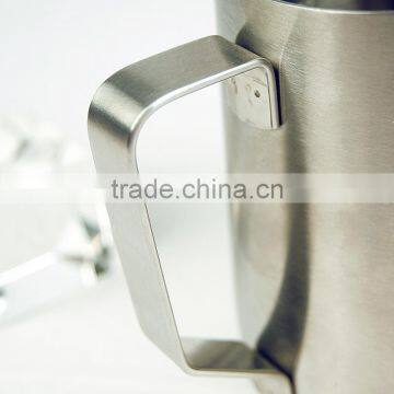 Stainless Steel Milk Pour Pot Cup Mug Frothing Pitcher With Measurements photo-5