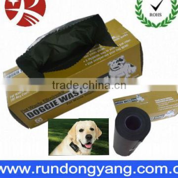 Side gusset plastic doggie poop bags from china