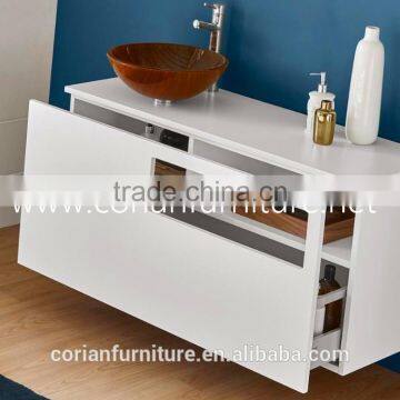 Corianfurniture newest design bathroom vanity/Bathroom Vanity Factory