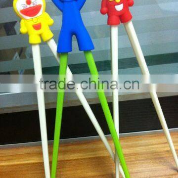 Childrens Helper Panda Shape Learning Silicone Chopsticks Holder