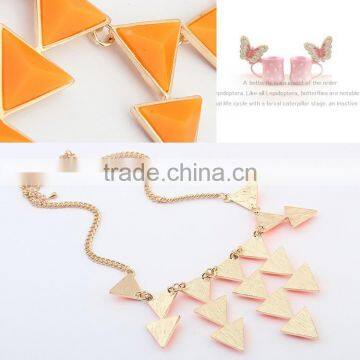 2016 New Design Handmade Women Fashion Alloy Jewelry Necklace photo-6