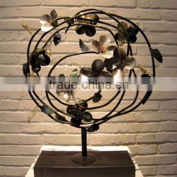 Casting Home Decoration Stainless Steel Flower Sculpture