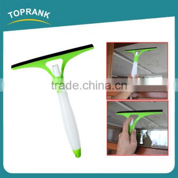 Toprank New Design Window Cleaning Squeegee Car Glass Wiper Plastic Squeegee With Water Spray