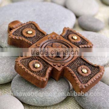 Shandong Laser Cut New Design Wood Cross Hanging Decor,home Decoration photo-3