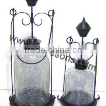 Silver Metal Lantern for Wedding Decoration photo-4