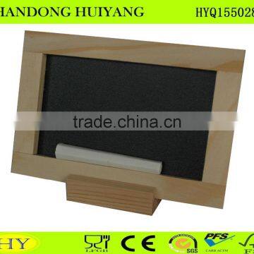 Unfinished Custom Chalkboard With Stand Wooden Blackboard photo-2