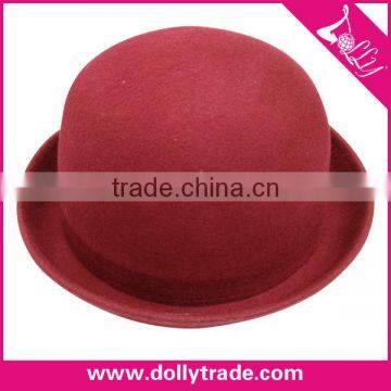 red wool felt church hats for women