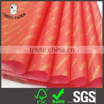 17g Wrapping tissue paper for printing logo