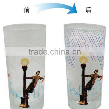 2016 New Item Cheap Price Change Color Glass Cup photo-2