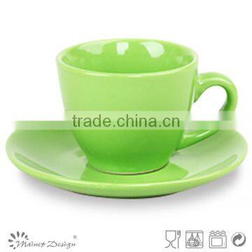 Cup Saucer solid colour high quality modern design wholesale top sale