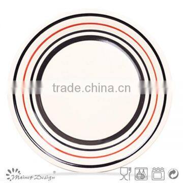 Cheap Colorful Handpaiting Ceramic Salad Plate photo-4