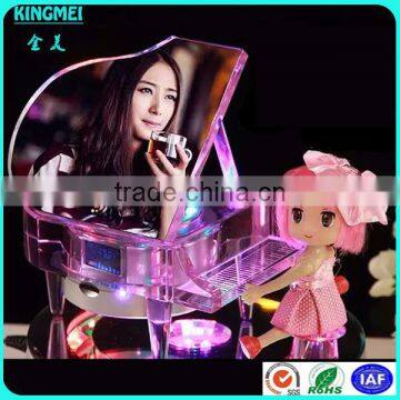 Hot Sale Noble Purple Crystal Piano as Wedding Souvenirs or Birthday Gifts photo-3