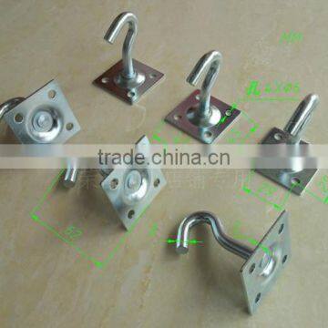Rope Galvanized Wind Hook With Fixing Plate photo-2