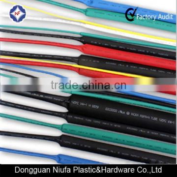 hot sale 600V PE colorful electrical heat shrink tube