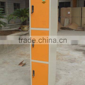 Single Side Three- door Metal Locker for Home ,School and Dormitory