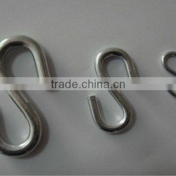 S hook, zinc plated