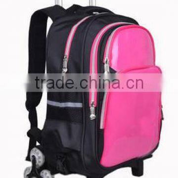 2015 Hot Sale School Trolley Bag With Wheels for Teens