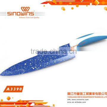 A3390-2 New Design Hot Sale High Quality Stainless Steel Kitchen Knife Set With Non-stick Coating photo-5