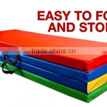 Professional Folding Gym Mat,Cheerleading, Martial Arts, Yoga 4' x 6' Tumbling Mat photo-5