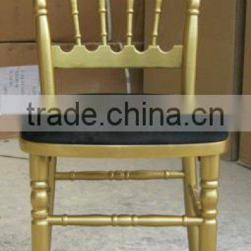 Wedding Wood Napoleon Chair Restaurant Dining Chair photo-5