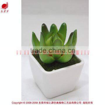 Wholesale artificial mini succulent plant artificial small potted plant