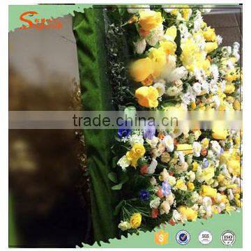 2017 Newest Flower Wall Silk Cloth Flower Artifical Flower Wall photo-4