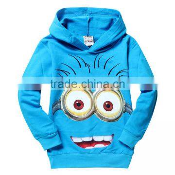 2015 Despicable me 2 Minion Boys Clothes Girls Nova Shirts Child Spring Hoodies Tops & Tee Minions photo-3