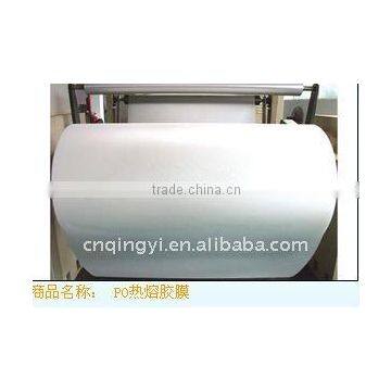 Hot melt adhesive glue film for PO