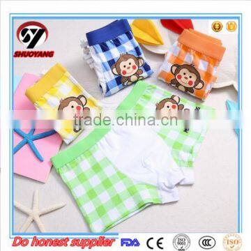 China children's underwear factory cartoon print school young boy fashion underwear