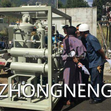 Transformer Oil Reclaiming Plant, Treated Oil Breakdown Voltage ≥70KV