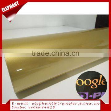 Gold color PU heat transfer film cheap price