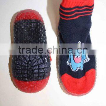 kids friendly rubber sole socks