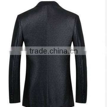 Top Brand Black Coat Pant Men Suit photo-2