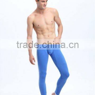 wholesale mans azure heated long underwear thermal long johns cotton winter brand pants